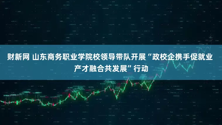 财新网 山东商务职业学院校领导带队开展“政校企携手促就业 产才融合共发展”行动